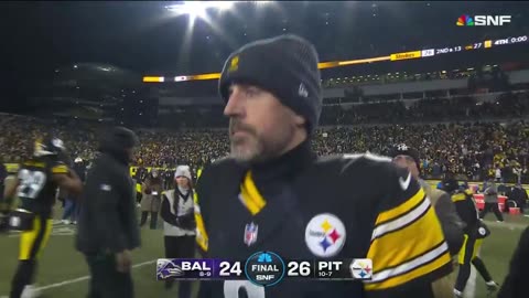 Ravens rookie kicker Tyler Loop missed a last-second field goal, sealing the Steelers’ win