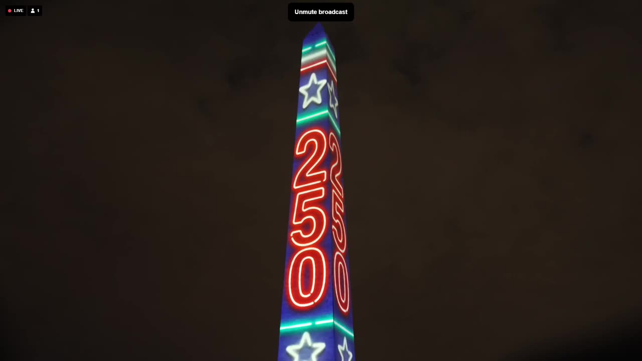 LIVE A250 NEW YEARS EVE DISPLAY IN WASHINGTON DC