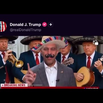 🚨 LMFAO! Trump Trolls Hakeem Jeffries AGAIN With Mariachi Meme 🤣 | #Trump #MAGA #Politics