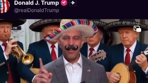 🚨 LMFAO! Trump Trolls Hakeem Jeffries AGAIN With Mariachi Meme 🤣 | #Trump #MAGA #Politics