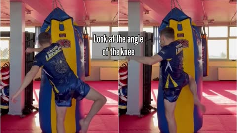 Muay Thai - kicking too round