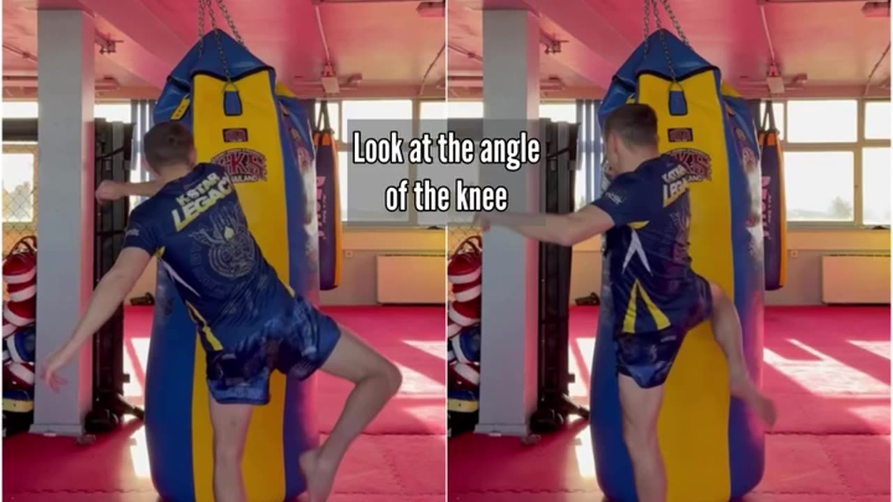 Muay Thai - kicking too round