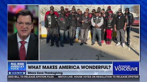 BIKERS DELIVER 600 TURKEYS FOR THANKSGIVING