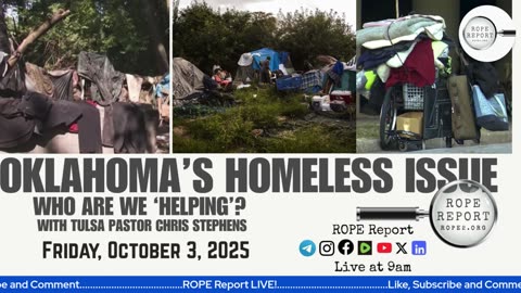 Oklahoma's Homeless Issue - Who Are We Helping? w Chris Stephens