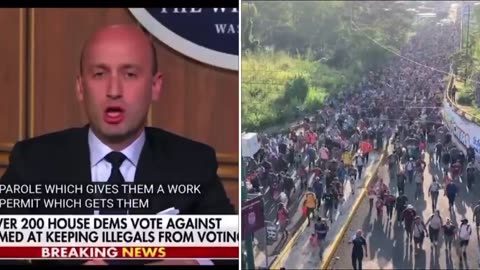 Stephen Miller Says the Biden Regime Brought in Illegals, Hooked Them on Welfare, and Had Them Vote