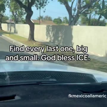 American says ever since ICE raids came to his town all the graffiti has vanished