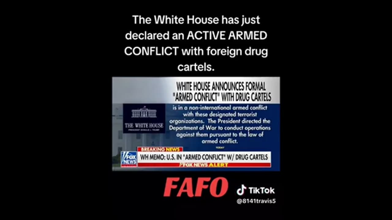 FAFO Cartels ..