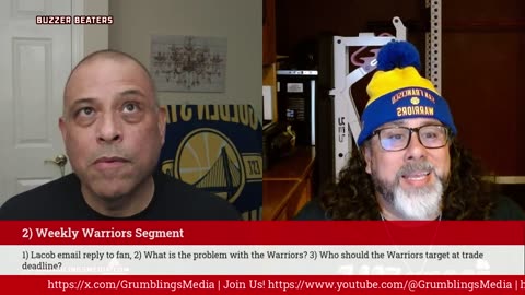 Buzzer Beaters Goes LIVE — NBA & Warriors Talk @ 9 PM ET