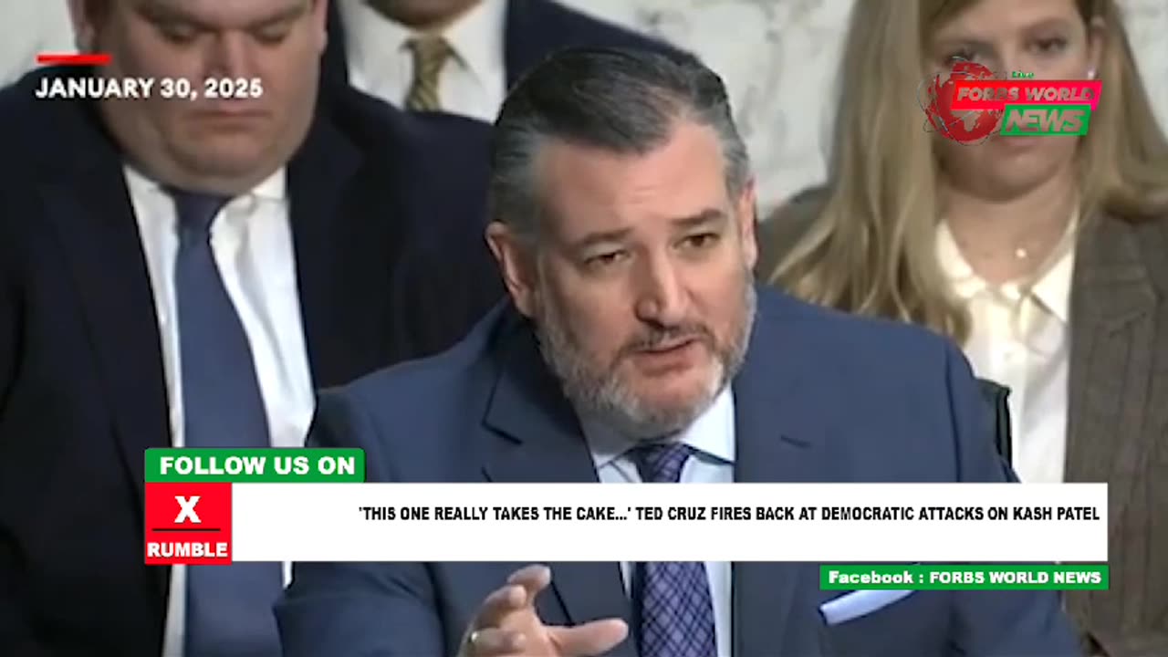 Sen Ted Cruz calls out DEM Senators hypocrisy during Kash Patel hearing