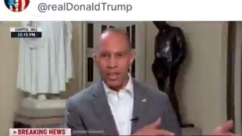 Trump trolls Senor Hakeem Jeffries yet again ~LOL!