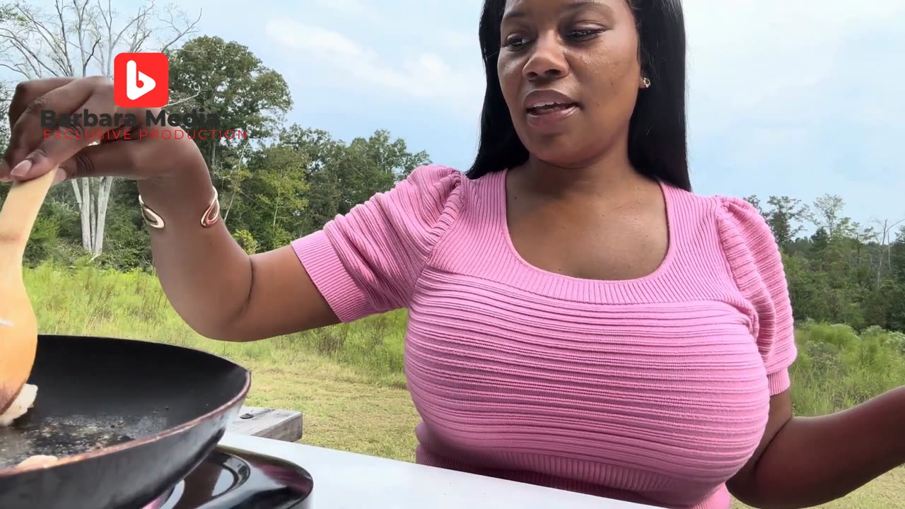 Preparing a Shrimp my wife with big ti by Barbara Media Exclusive Production