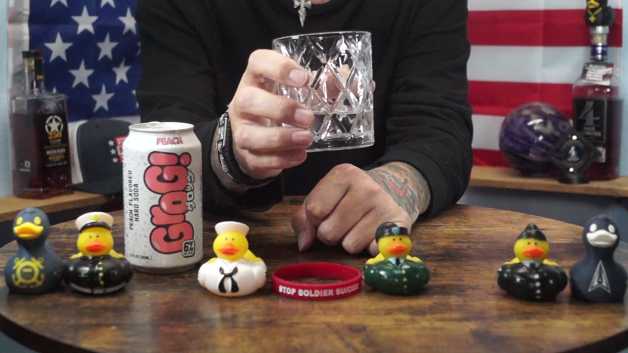 SSG Dylan Rasmussen - Grog Peach Flavored Hard Soda RTD Review