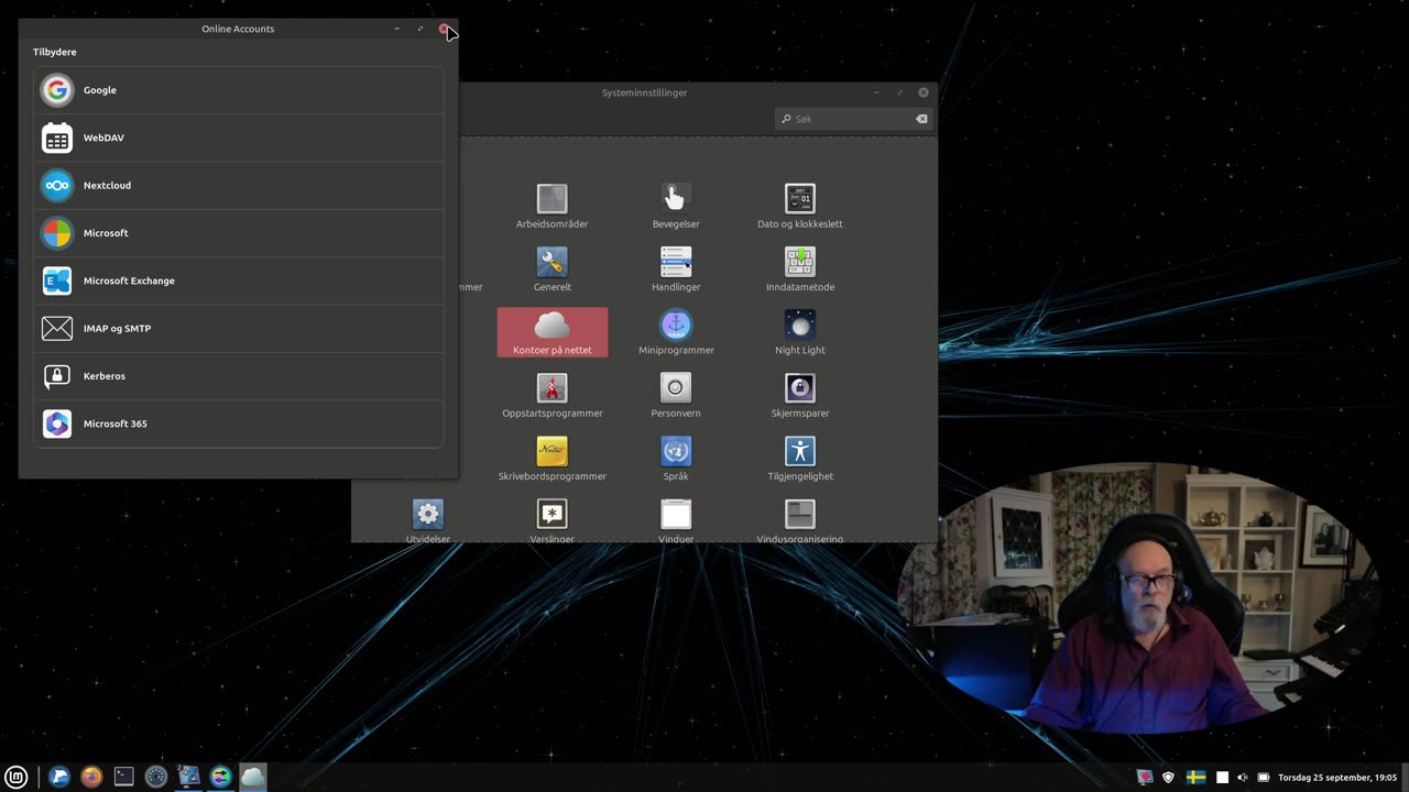 Hvordan sette opp Linux Mint 22.2 (Film3 av 3).