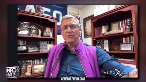Politics - 2025 Alex Jones Gen Flynn Interview Keeping America A Constitutional Republic After Trump