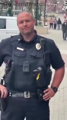 Woman decides to FAFO by throwing drink at the head ofpolice officer