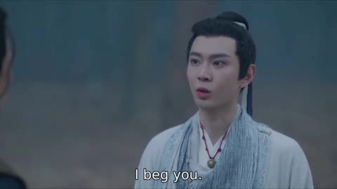 Qingcheng & Gengyun love of petals Ping Kang saves Wu Shuang from the cliff episode 11