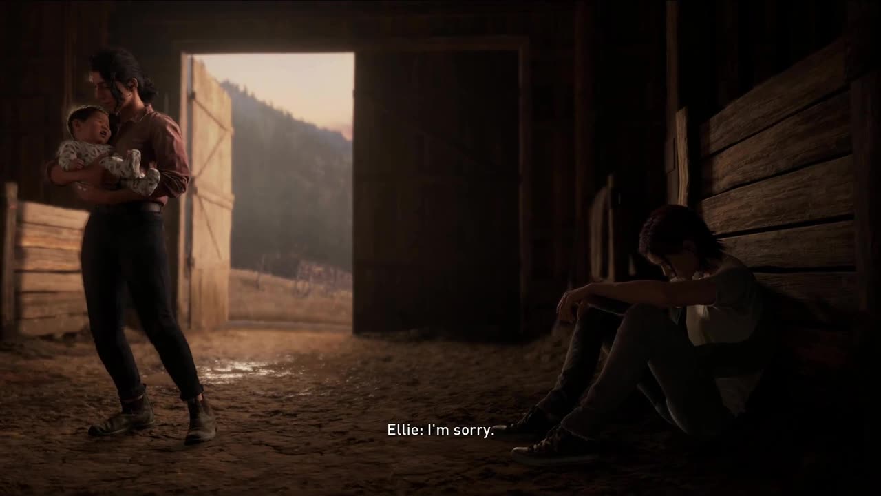 I think Ellie still hasn't had that closure that she really needed.