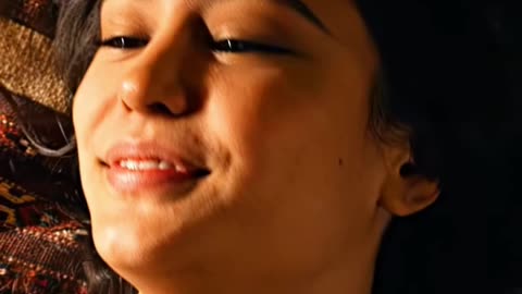 A cute girls dancing and showing his dancing moves