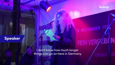 87 years on, Berlin honours Kristallnacht victims and warns of rising antisemitism worldwide.