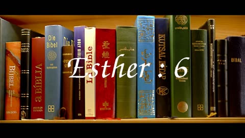 Esther 6 bible study