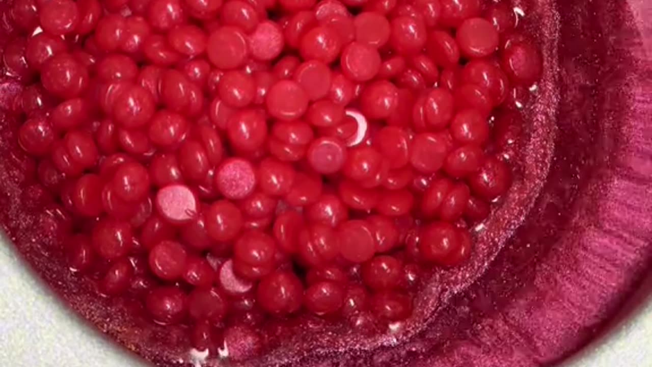 Melting Sexy Smooth Cherry Desire Scented Hard Wax | @ammc.skn