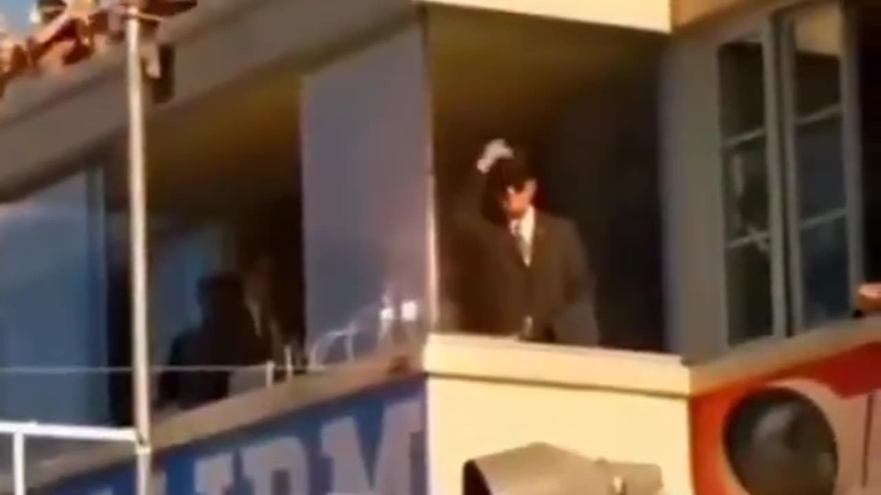 He kicked some sense into him, literally