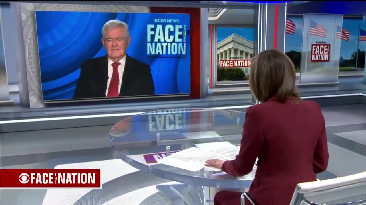 CBS Host Asks Newt If Trump Refugee Limits Might Block the Next Einstein from America.