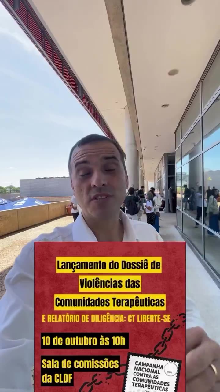 🚨 NÃO AO FECHAMENTO DAS COMUNIDADES TERAPÊUTICAS! 🚨
