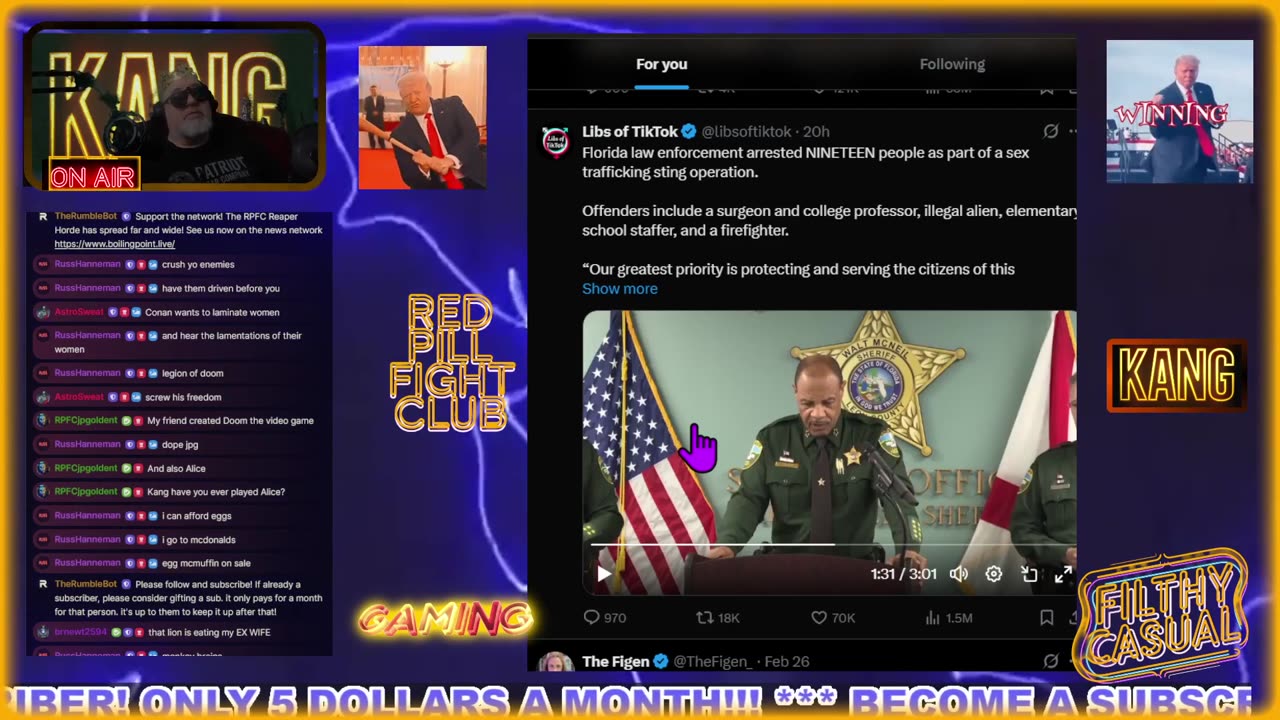 Epstein files, arrest those covering it up