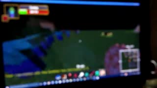 Minecraft raiding a village with the zombies 2014 re upload