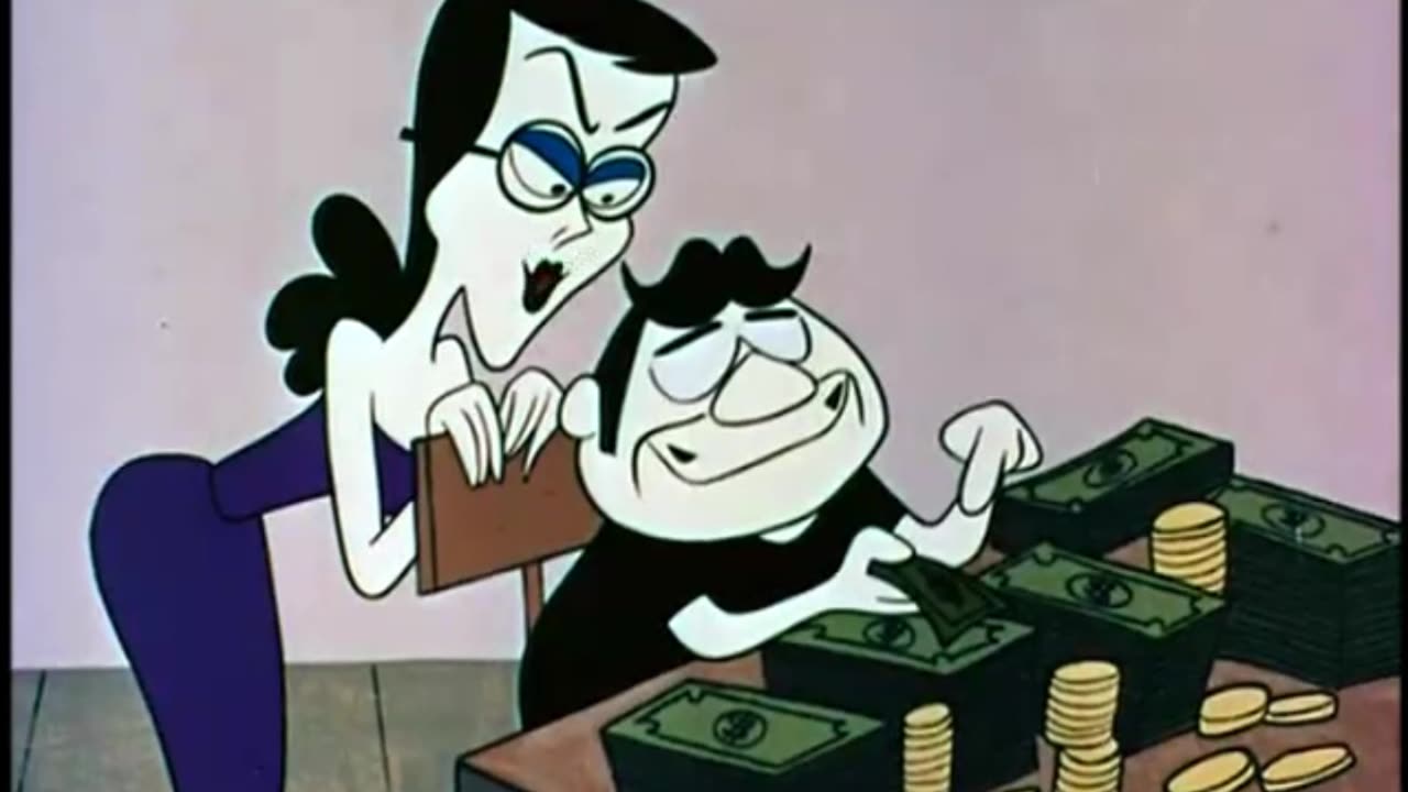 Rocky and Bullwinkle in The Last Angry Moose