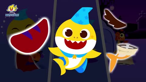 AH! What Happened to my Face? Baby Shark Halloween Story