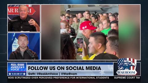 TRUMP RECHARGED WITH THE NAVY 
