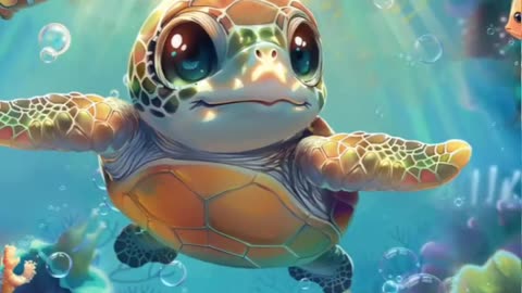 Digital turtle art