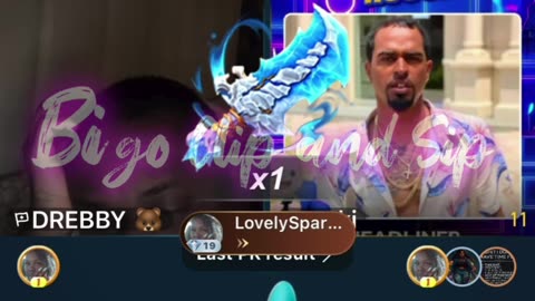 Moet in team pk dancing in parking garage in Vegas 10/26/25 #bigoclipandsip