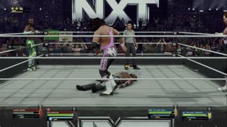 wwe 2k25 47 universe mode Two on Two Tag Team