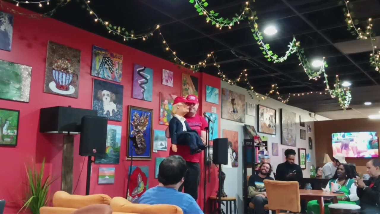 Vance Dykes & Donald Trump @ Arome Coffee Shop Orlando (December 21, 2024)