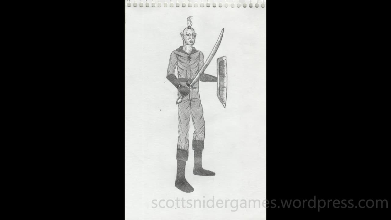 Thief Pencil Sketch Video #2 (11-02-2025)