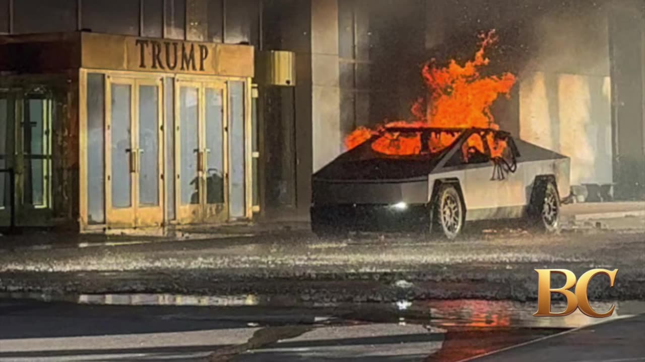 One killed as cybertruck explodes at Trump Las Vegas hotel