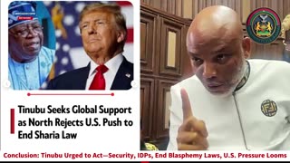 Conclusion: Tinubu Urged to Act—Security, IDPs, End Blasphemy Laws, U.S. Pressure Looms