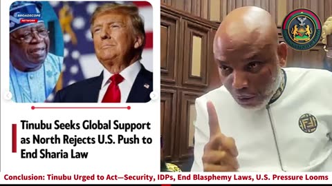 Conclusion: Tinubu Urged to Act—Security, IDPs, End Blasphemy Laws, U.S. Pressure Looms