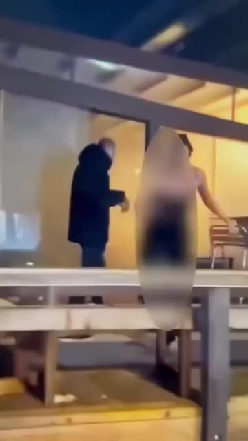 Terrifying video from last night's club fire in Switzerland