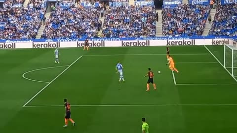 Real Sociedad vs Valencia CF splendid counterattack Sociedad