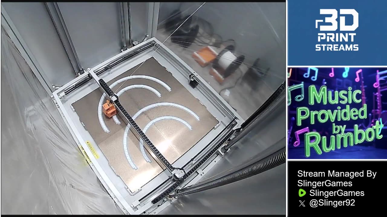 LIVE Large Format 3D Print - 10/15/2025