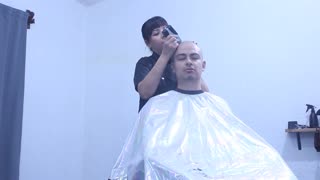 Man headshave