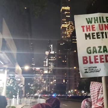 "TONIGHT in NYC: "NO SLEEP FOR NETANYAHU "