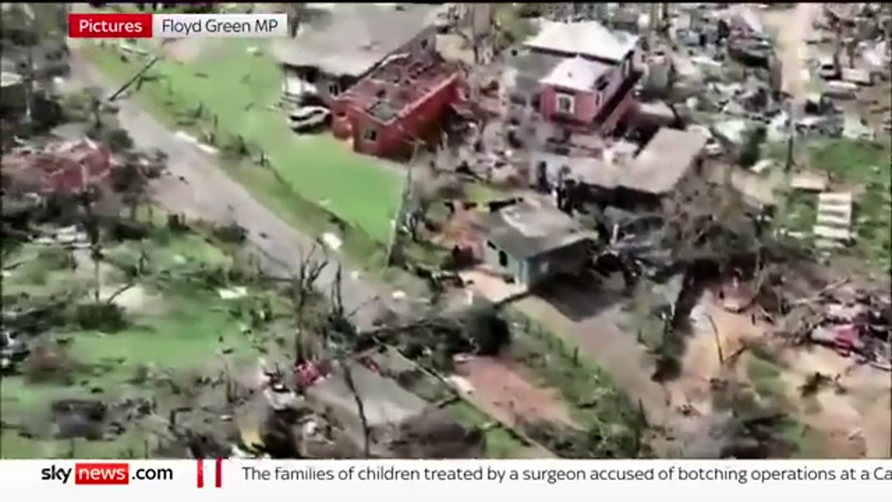 Jamaica_ Heartbreaking aerial footage reveals scale of destruction - as deaths reported