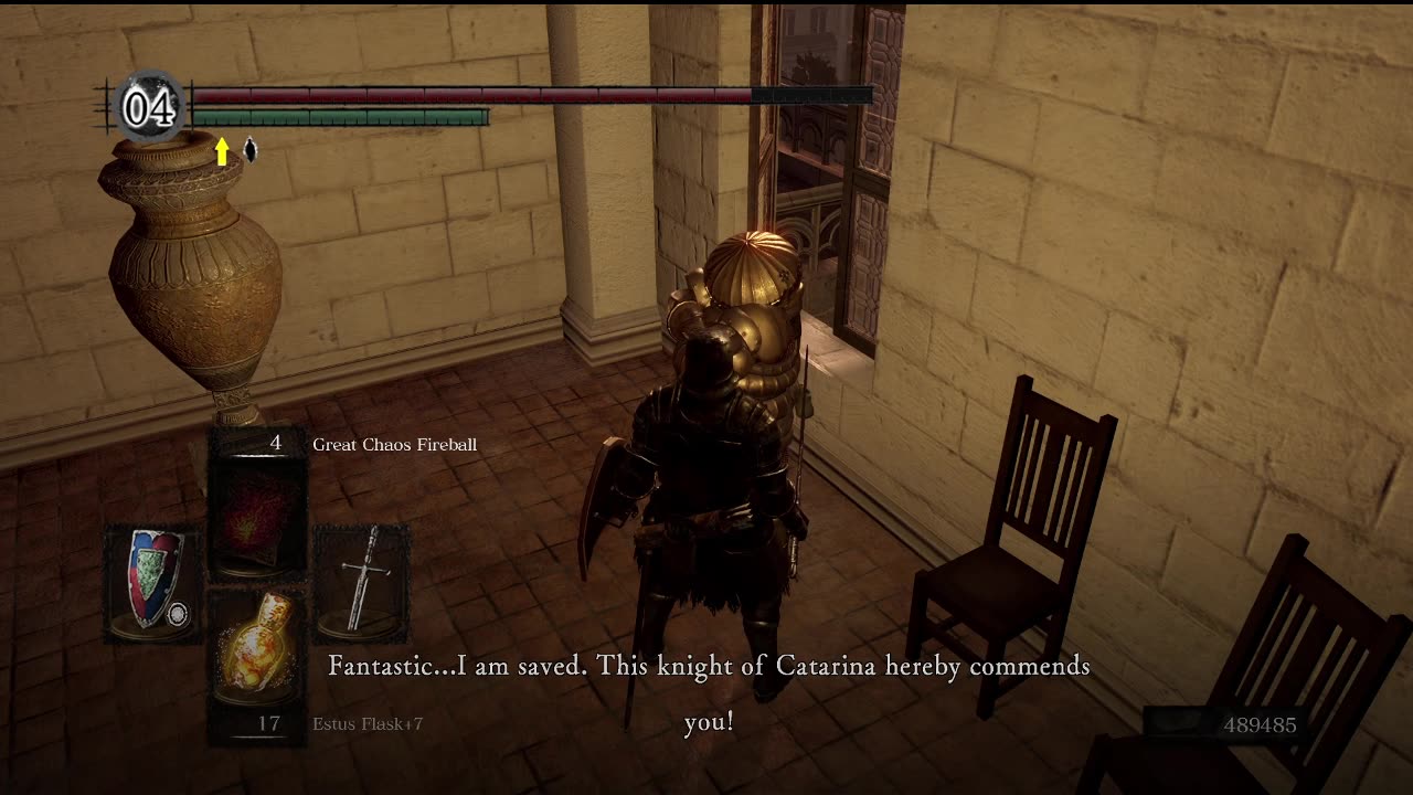 Dark Souls Remastered | Siegmeyer of Catarina in Anor Londo, get Tiny Being's Ring