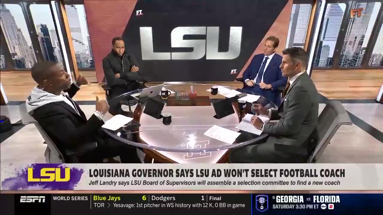 ESPN Ryan Clark Slams Louisiana Governor Jeff Landry for Pushing a Charlie Kirk Statue