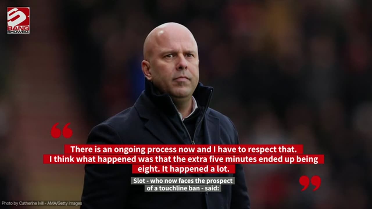 Arne Slot admits that he lost his cool during stormy Merseyside derby ending